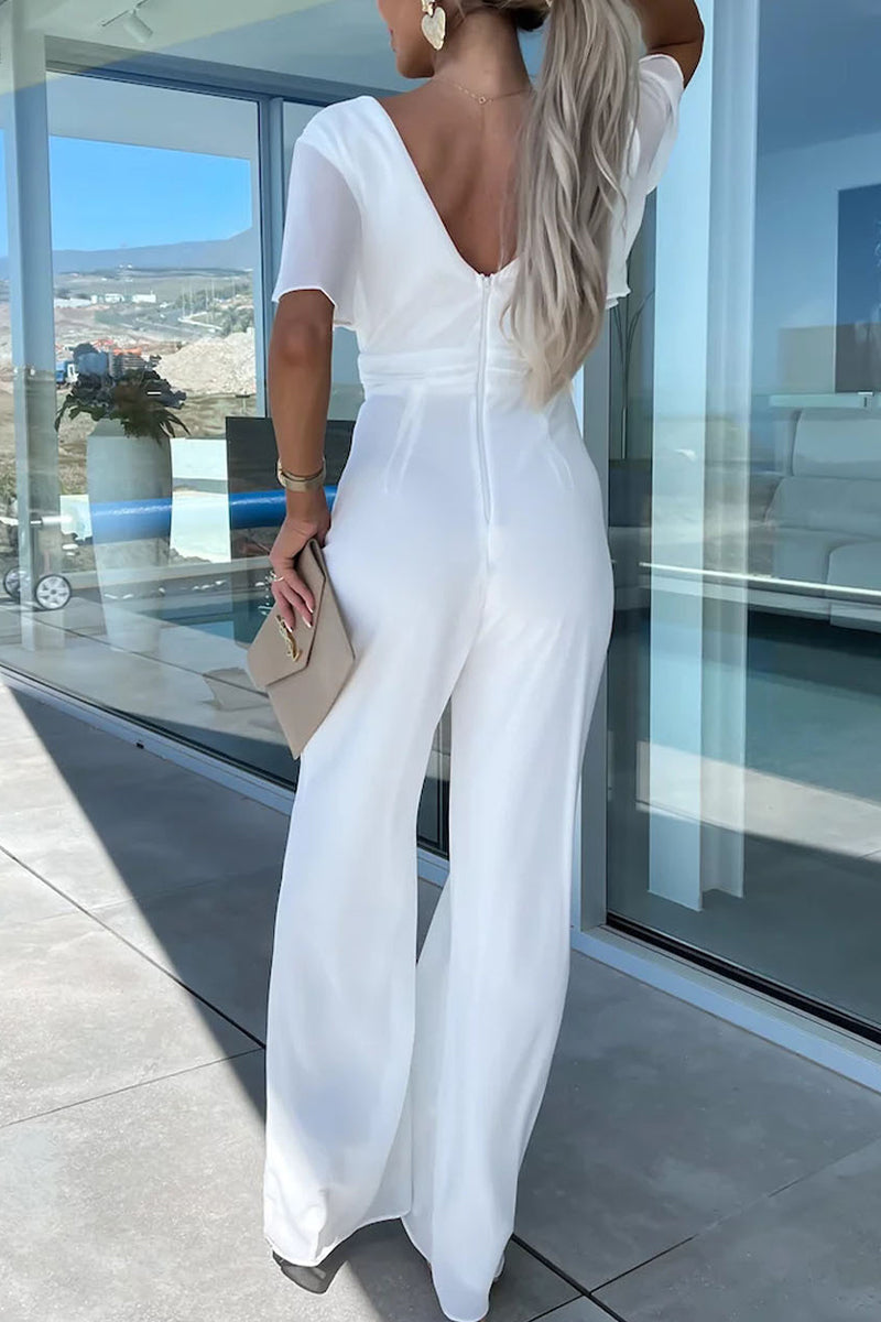 Dames elegante jumpsuit | Bruiloft kledingstijl