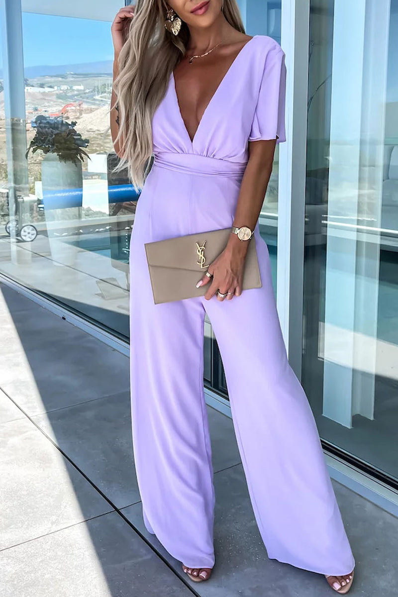 Dames elegante jumpsuit | Bruiloft kledingstijl