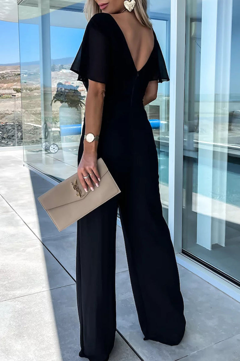 Dames elegante jumpsuit | Bruiloft kledingstijl