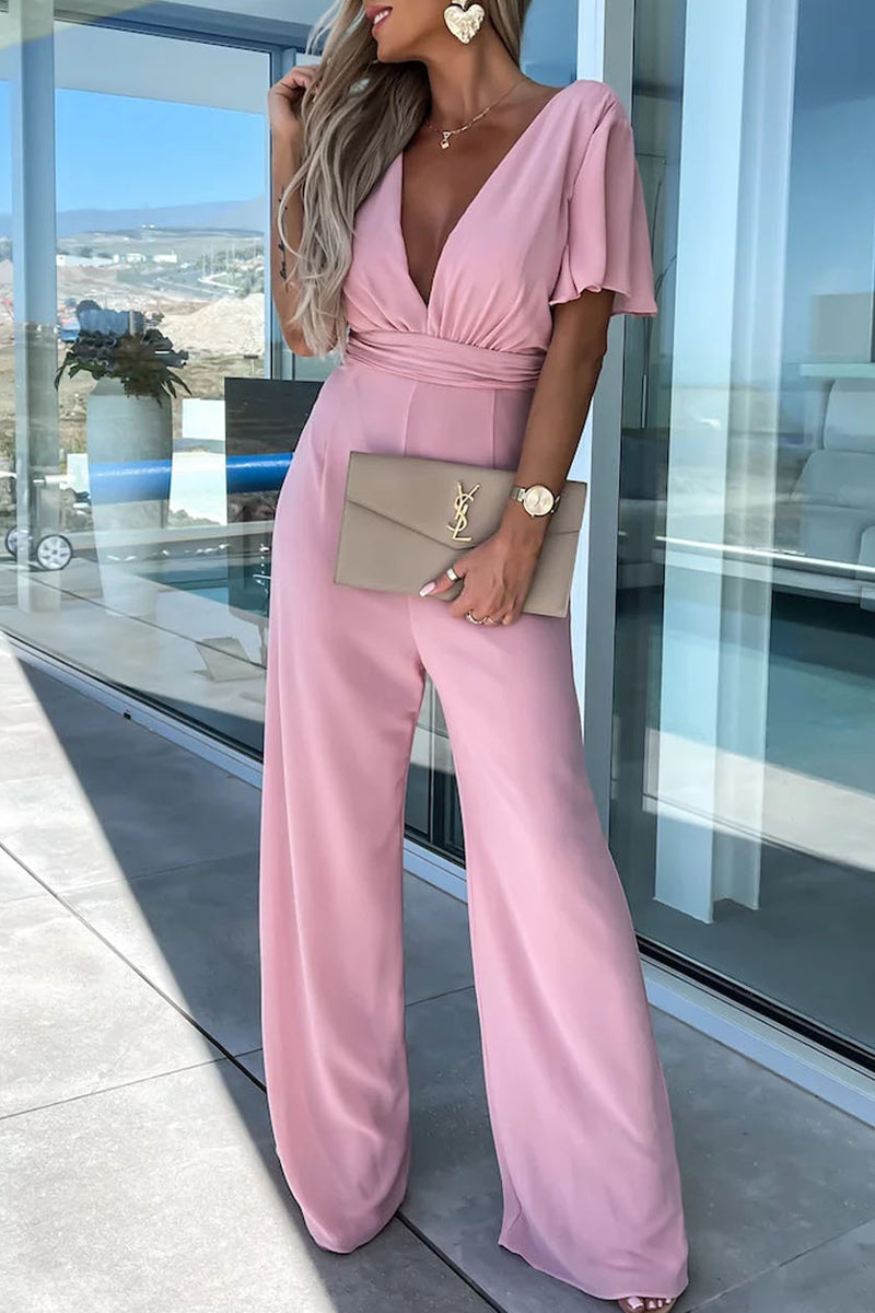 Dames elegante jumpsuit | Bruiloft kledingstijl