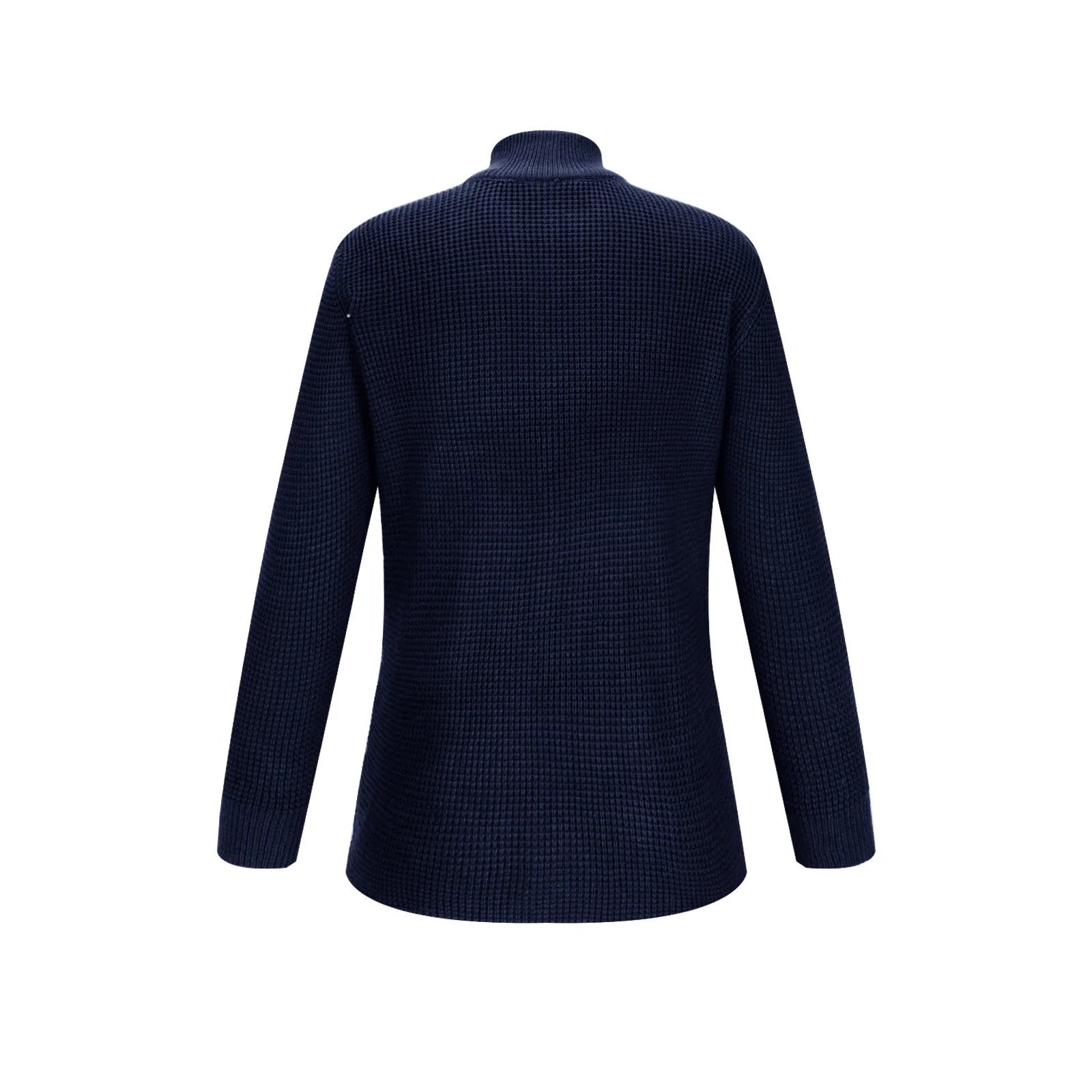 Heren Gebreide Cardigan | Lang, Gestructureerd