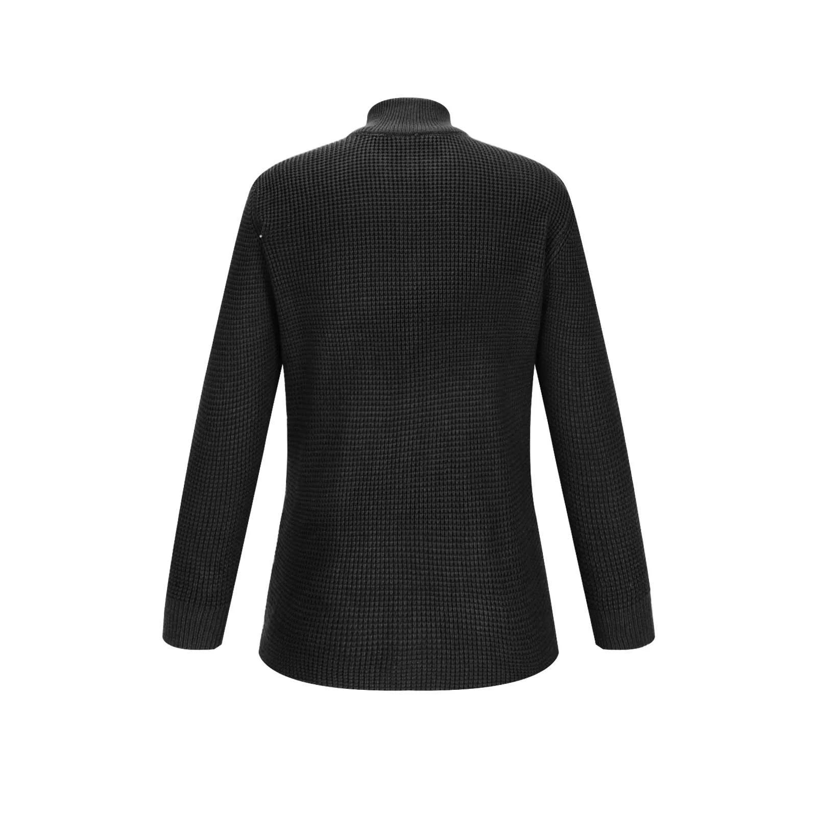 Heren Gebreide Cardigan | Lang, Gestructureerd