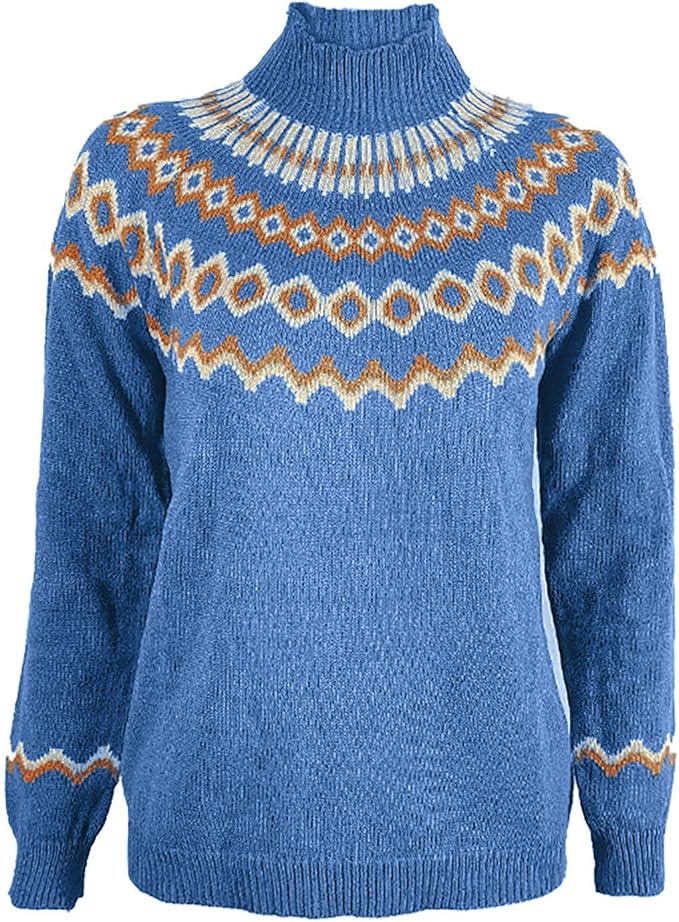 Dames Gebreide Pullover | Norweger, Warm