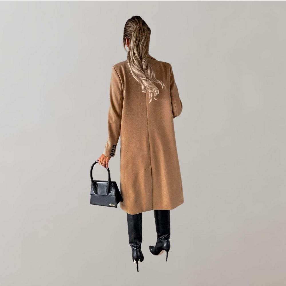 Dames Winter Mantel | Lang, Dubbelrijig