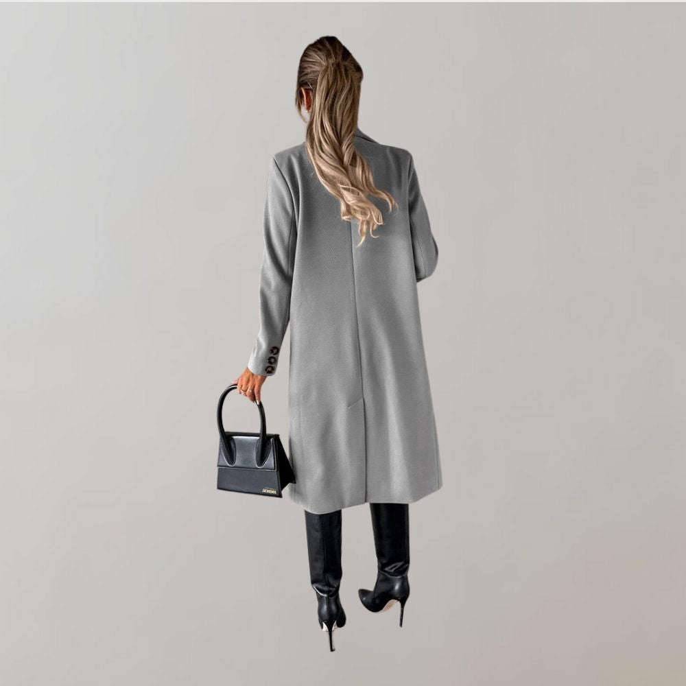 Dames Winter Mantel | Lang, Dubbelrijig