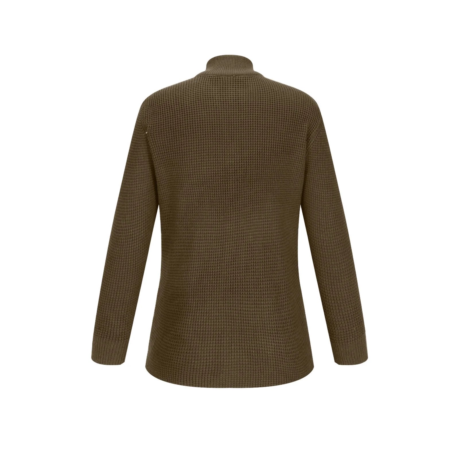 Heren Gebreide Cardigan | Lang, Gestructureerd