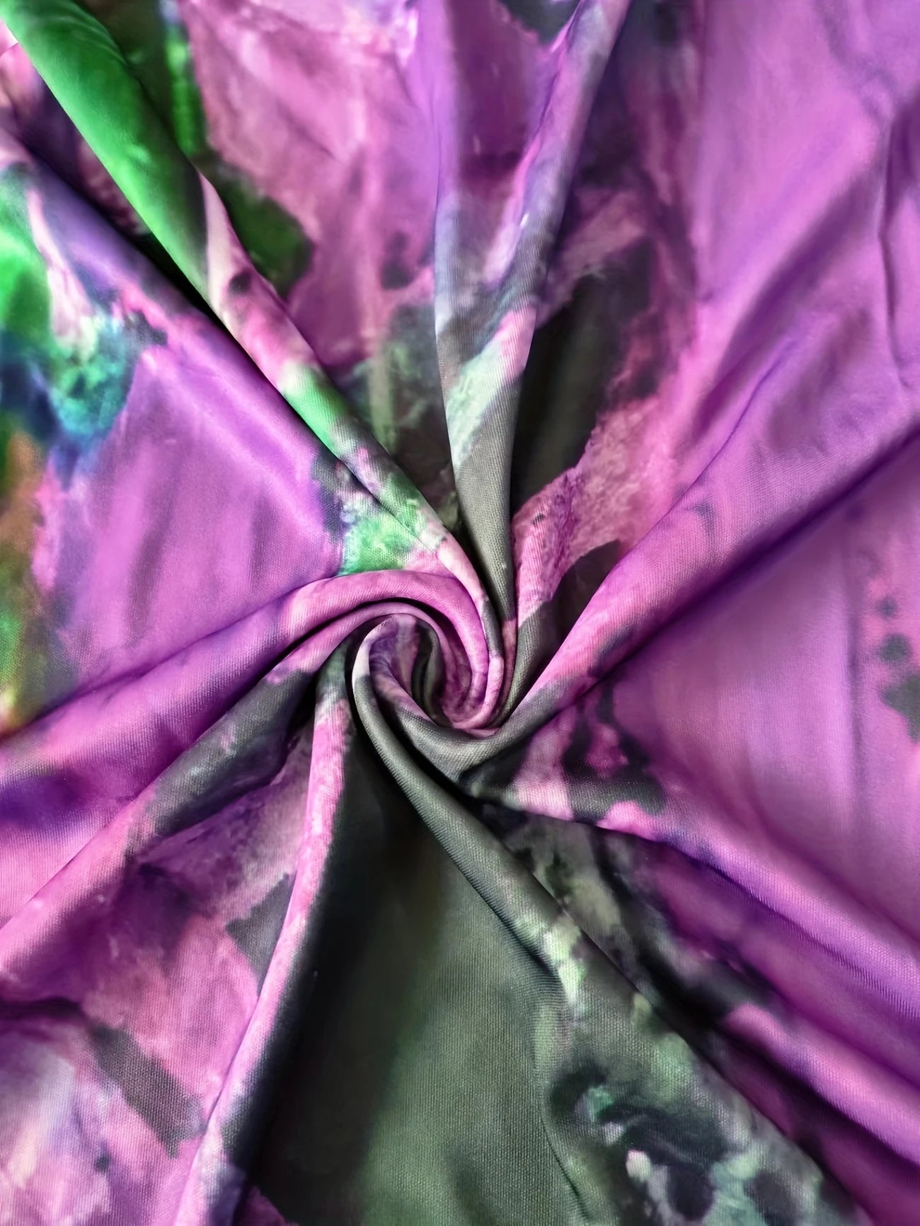 Dames Luchtige abstracte zomerjurk | Midi
