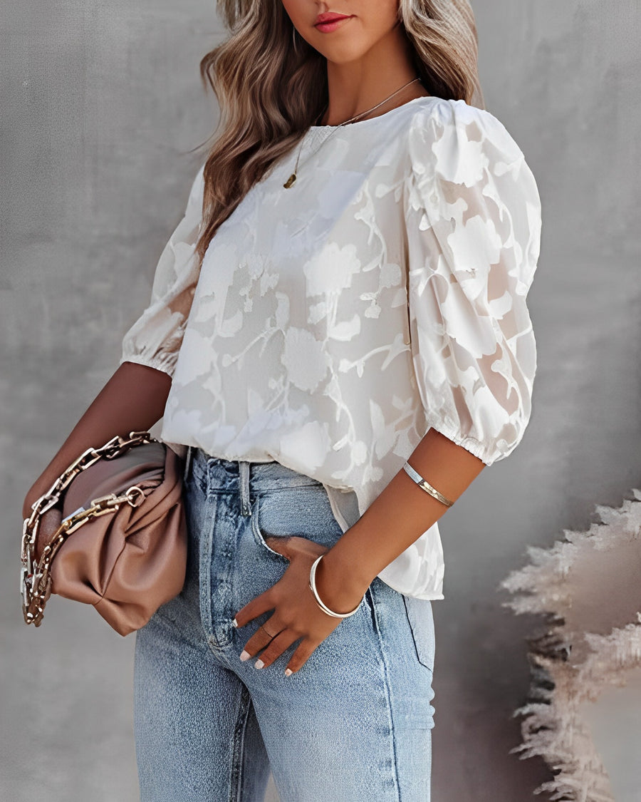 Dames Zomer Blouse | Elegant, Festelijk