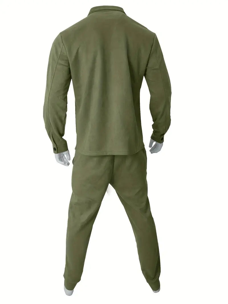 Heren Herfst Tweedelig Set | Utility, Comfort Fit