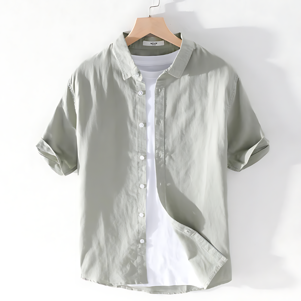 Heren Casual Hemd | Korte Mouwen