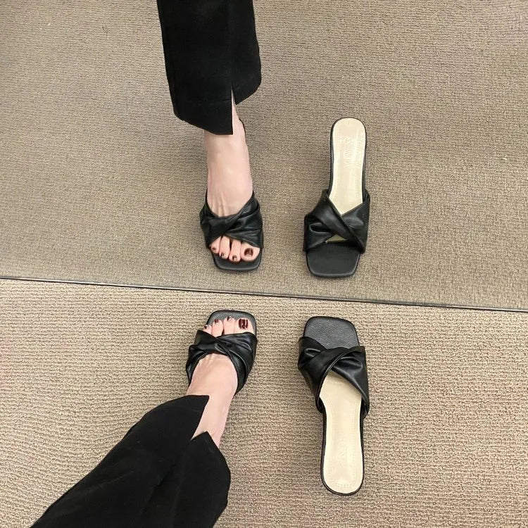 Dames Elegante Hakken | Riemloze Slip-on