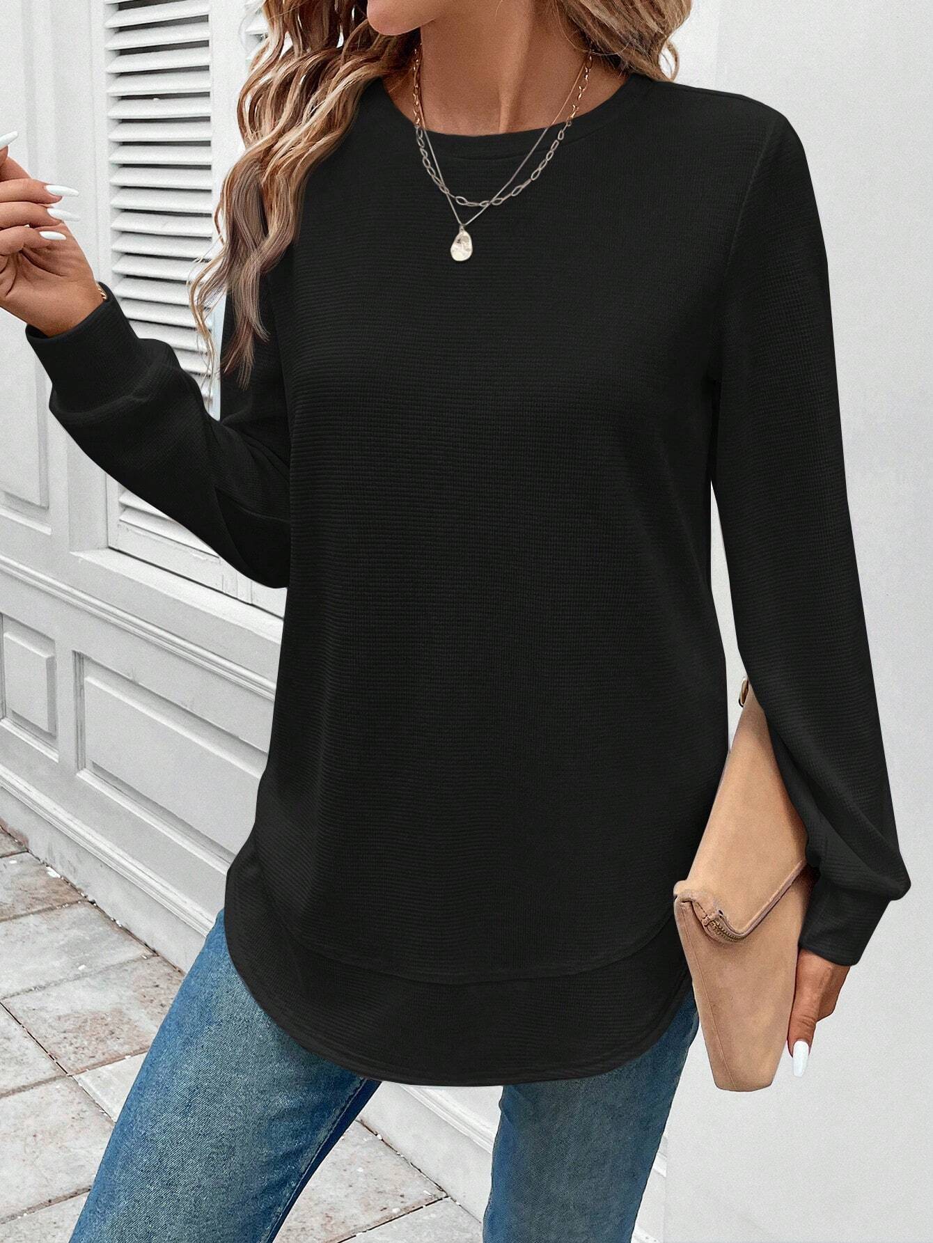Dames Zomer Blouse | Langarm, Elegant