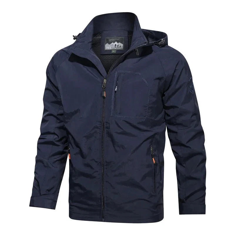 Heren Windbreaker Jas | Licht & Waterdicht