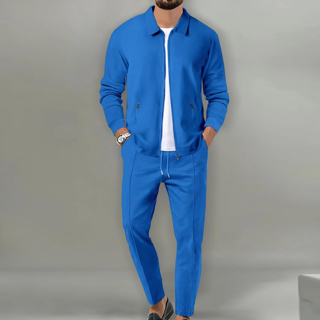 Heren Lente Tweedelig Set | Lichtgewicht, Slim Fit