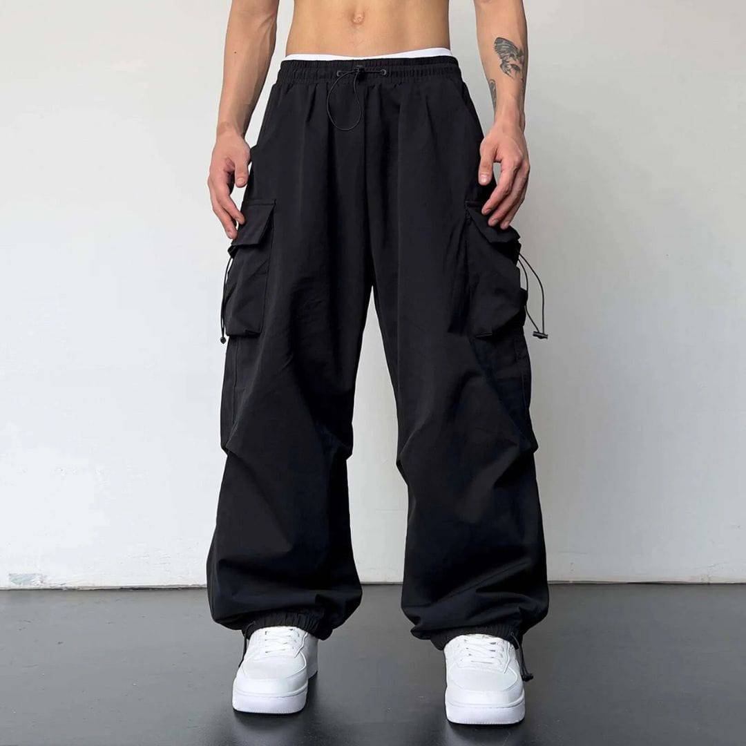 Heren Baggy Broek | Cargozakkenstijl