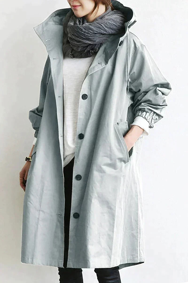 Dames Herfst Parka | Lang, Met Capuchon