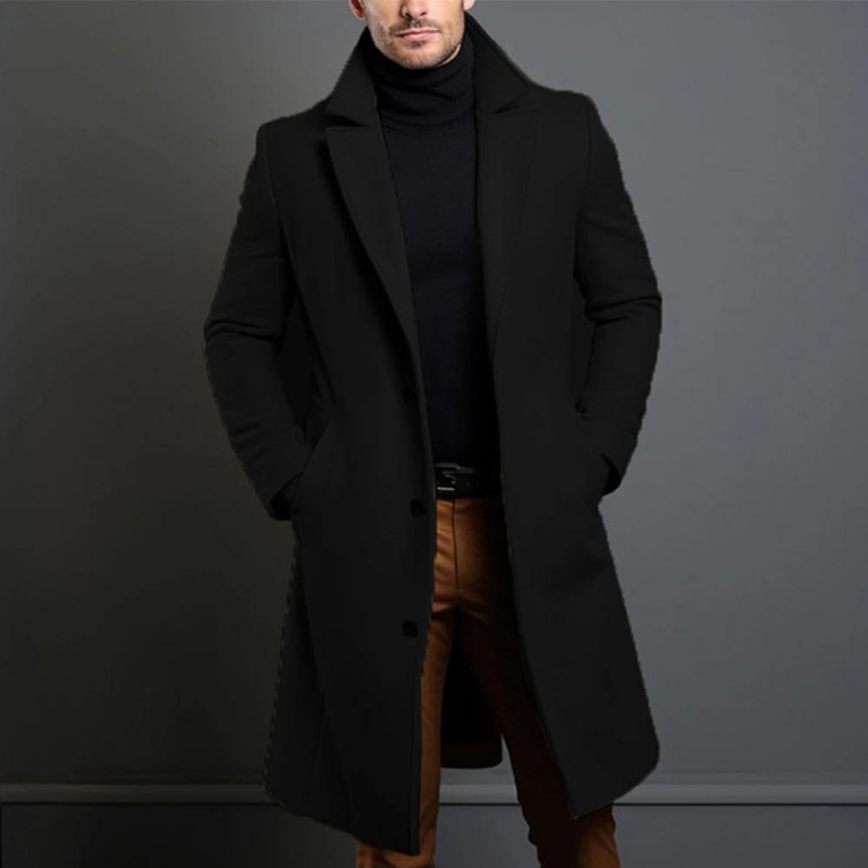 Heren Winter Mantel | Lang, Warm