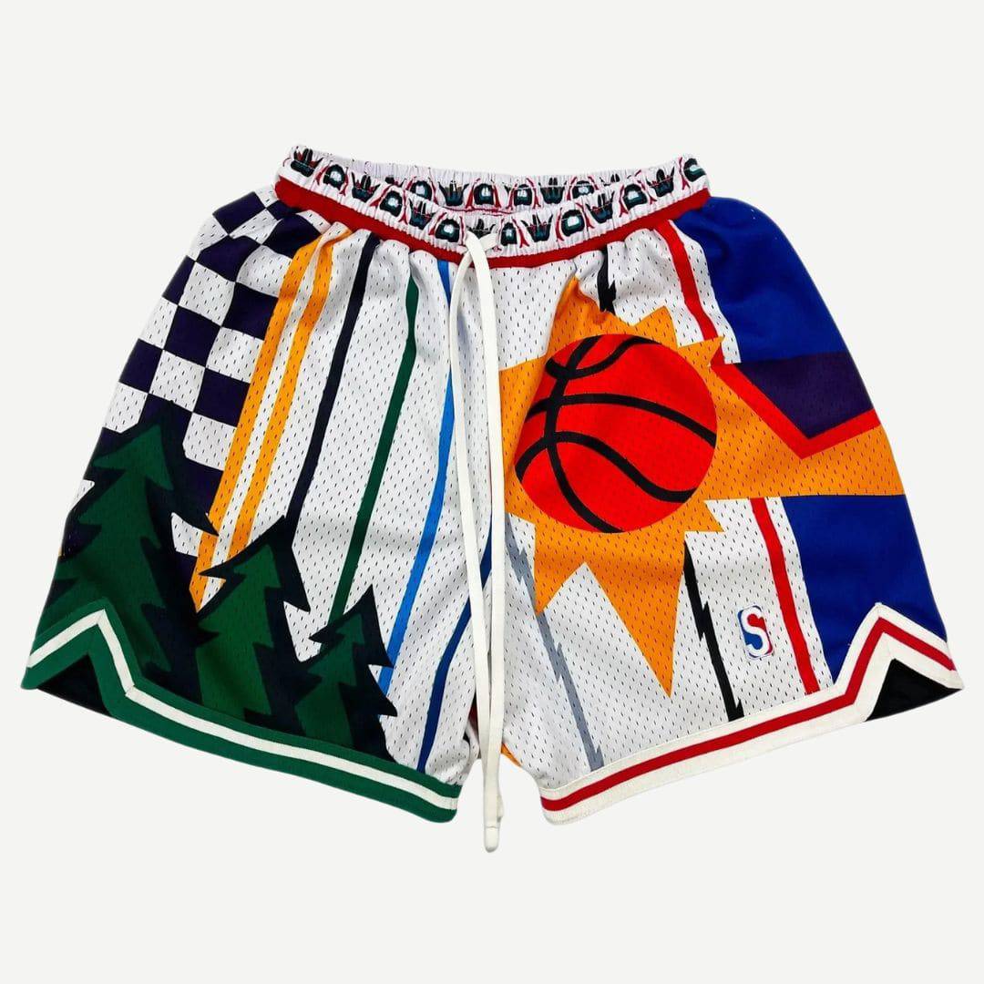 Heren Sportieve Korte Broek | Basketbalstijl
