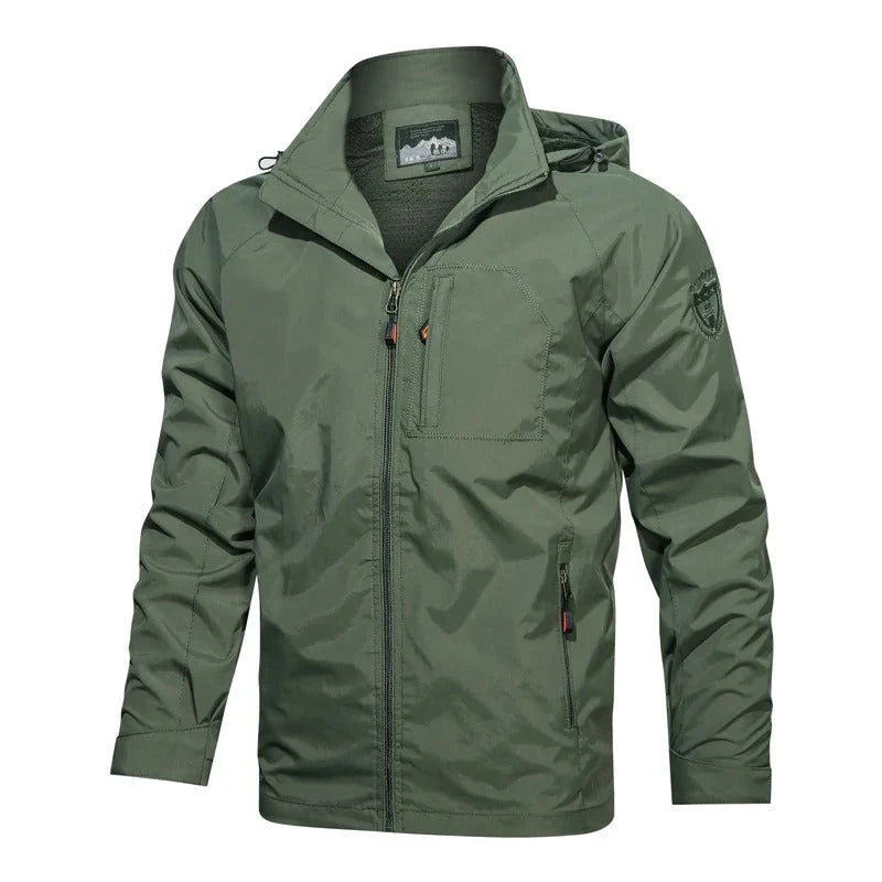 Heren Windbreaker Jas | Licht & Waterdicht