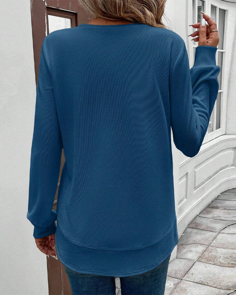 Dames Zomer Blouse | Langarm, Elegant