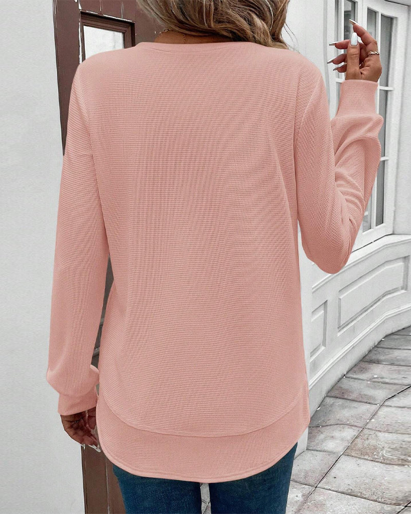 Dames Zomer Blouse | Langarm, Elegant