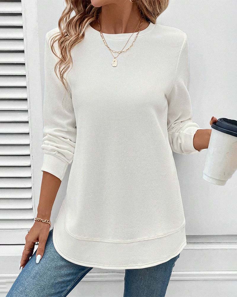 Dames Zomer Blouse | Langarm, Elegant