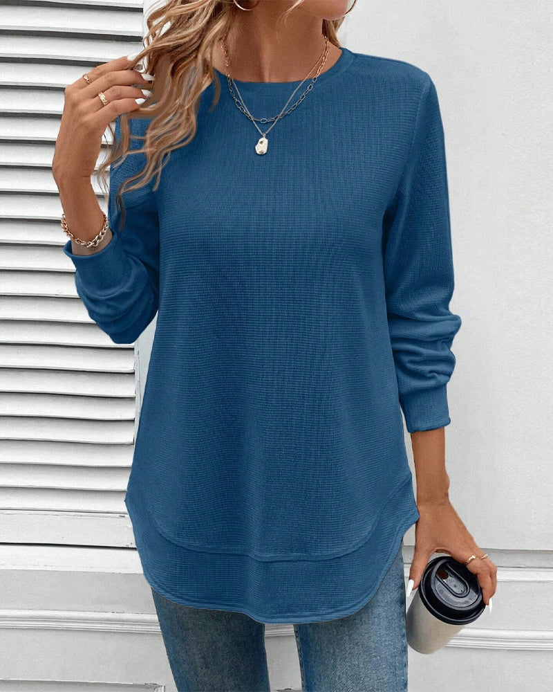 Dames Zomer Blouse | Langarm, Elegant