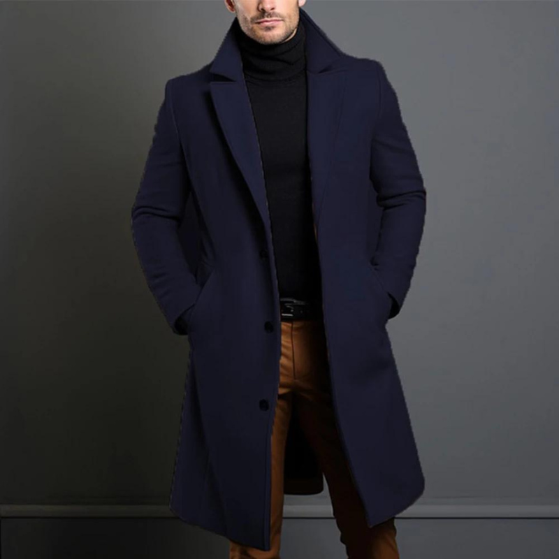 Heren Winter Mantel | Lang, Warm