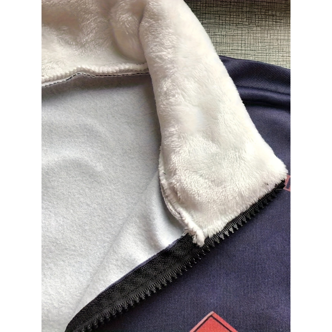 Heren Warme Winter Pullover | Half-Rits, Fleecevoering