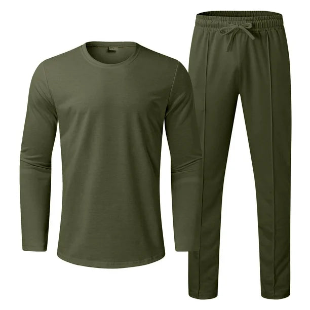 Heren Sportieve Lente Set | Slim Fit, Joggingbroek