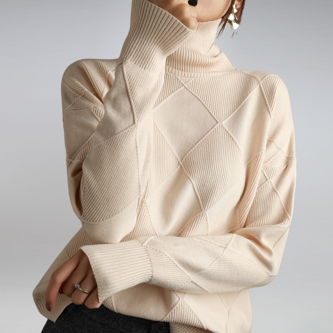 Dames Oversized Pullover | Lang, Structuur