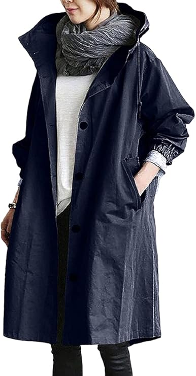 Dames Herfst Parka | Lang, Met Capuchon