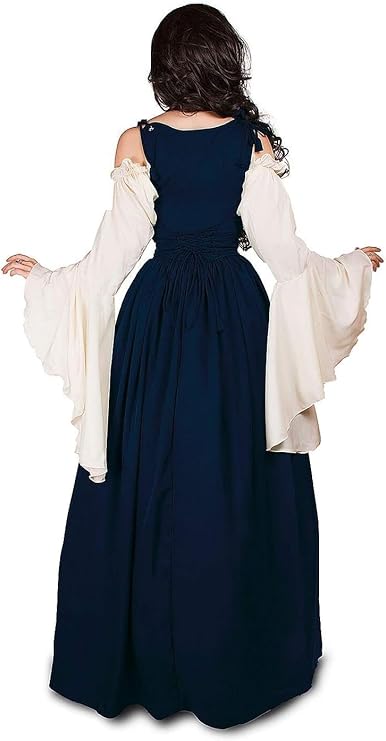 Dames Vintage Jurk | Lang, A-Lijn