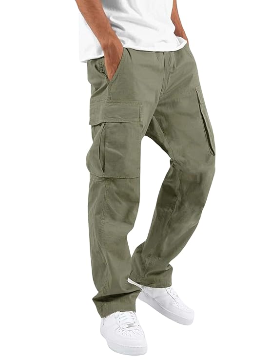Heren Cargo Broek | Ruime Zakkenstijl