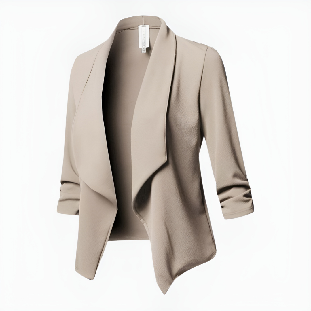 Dames Zomer Blazer | Kort, Zonder Sluiting