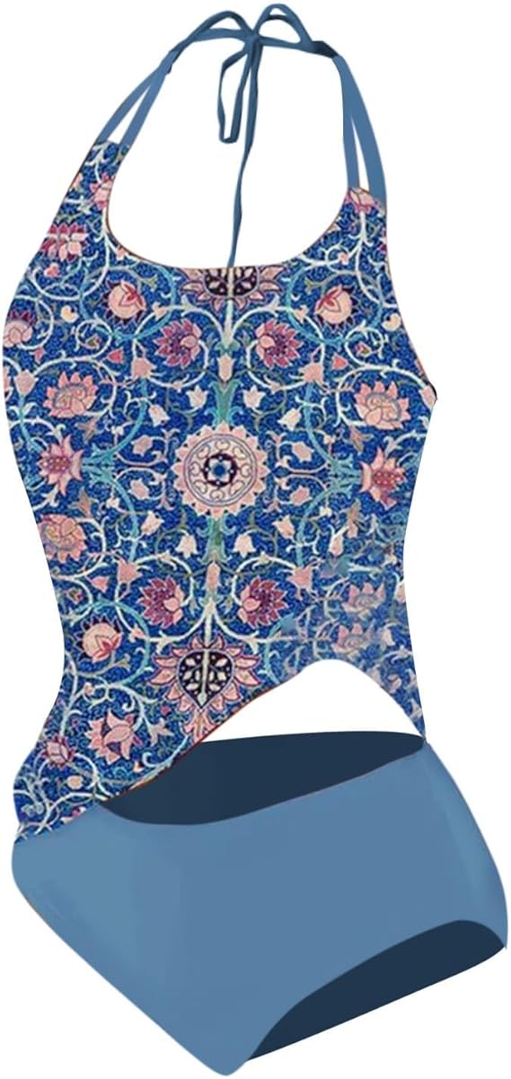 Dames Zomer Tankini | Gekleurd, Met Hoge Taille