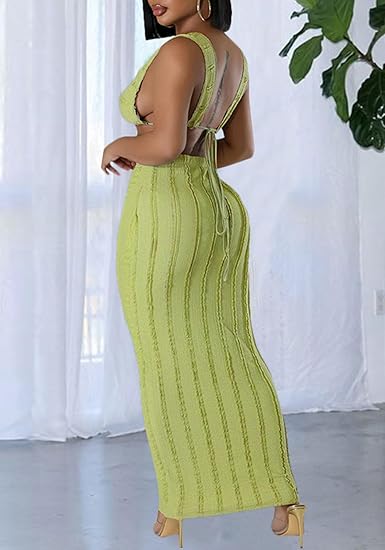 Dames Zomer Maxi Set | Kort, Mouwloos