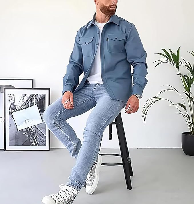 Heren Modern Hemd | Lange Mouwen
