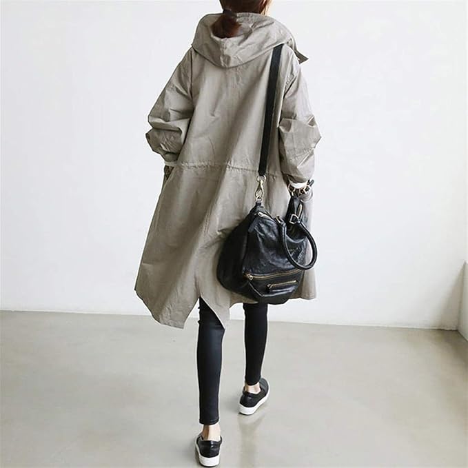 Dames Herfst Parka | Lang, Met Capuchon