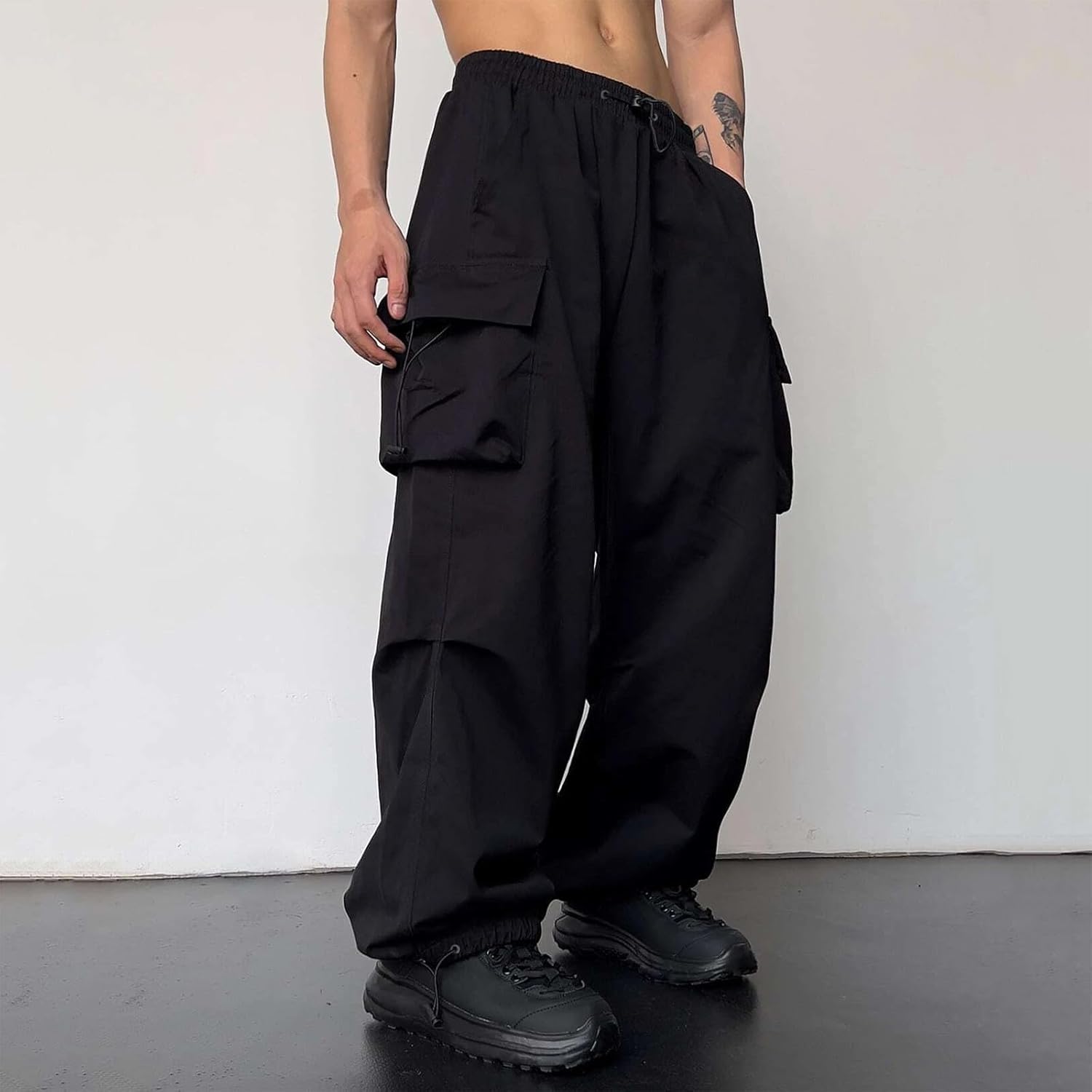 Heren Baggy Broek | Cargozakkenstijl