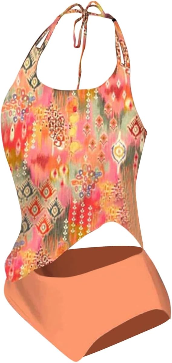 Dames Zomer Tankini | Gekleurd, Met Hoge Taille