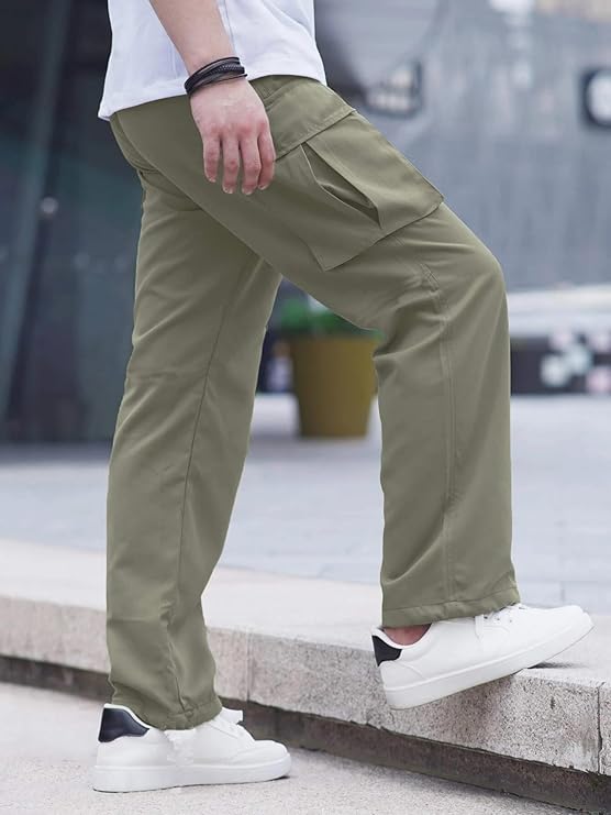 Heren Cargo Broek | Ruime Zakkenstijl