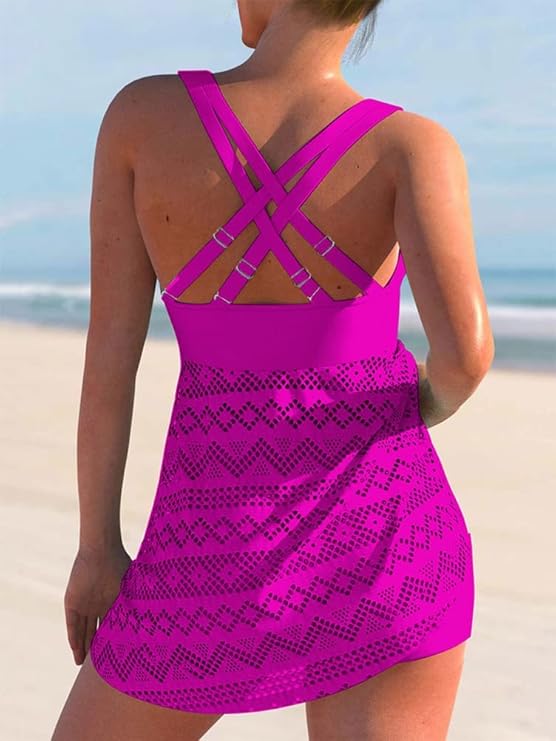 Dames Zomer Badjurk | Zwart, Grote Cups