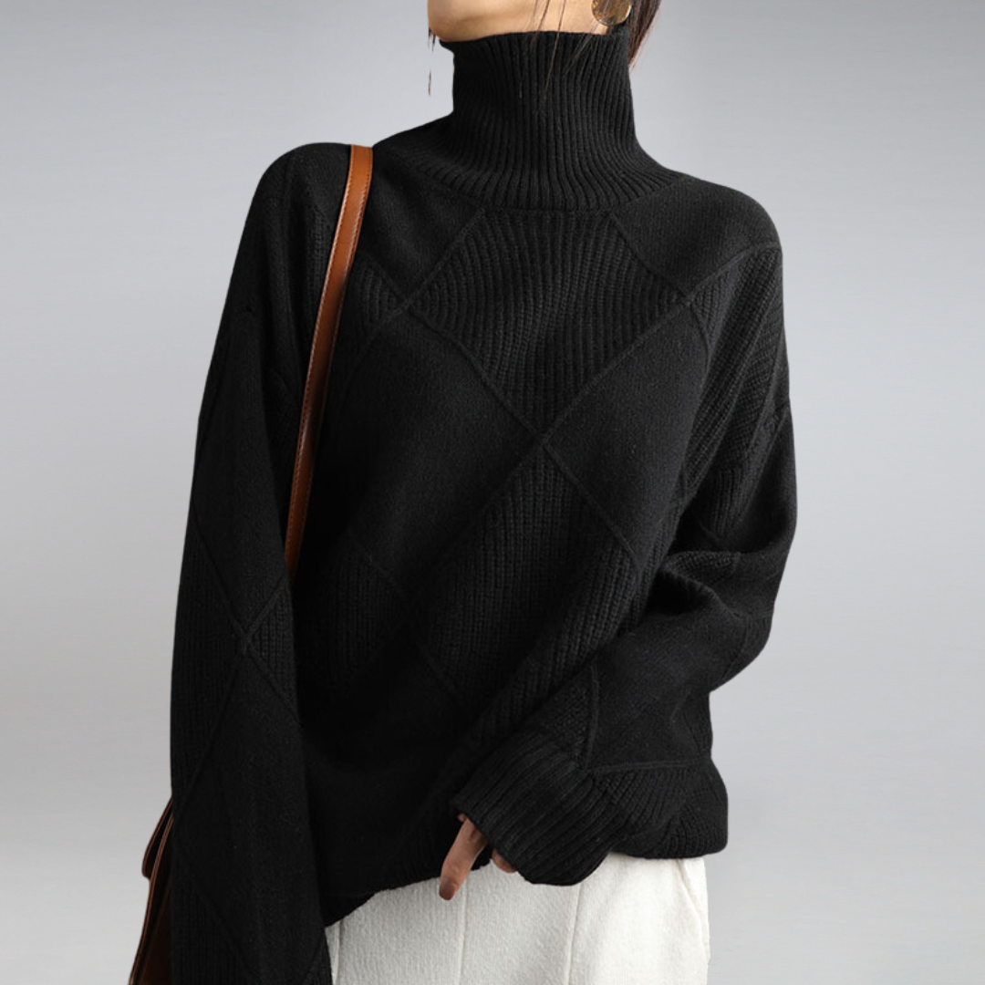 Dames Oversized Pullover | Lang, Structuur