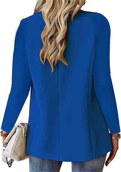 Dames Zomer Blazer | Lang, Met Knoopsluiting