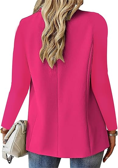 Dames Zomer Blazer | Lang, Met Knoopsluiting
