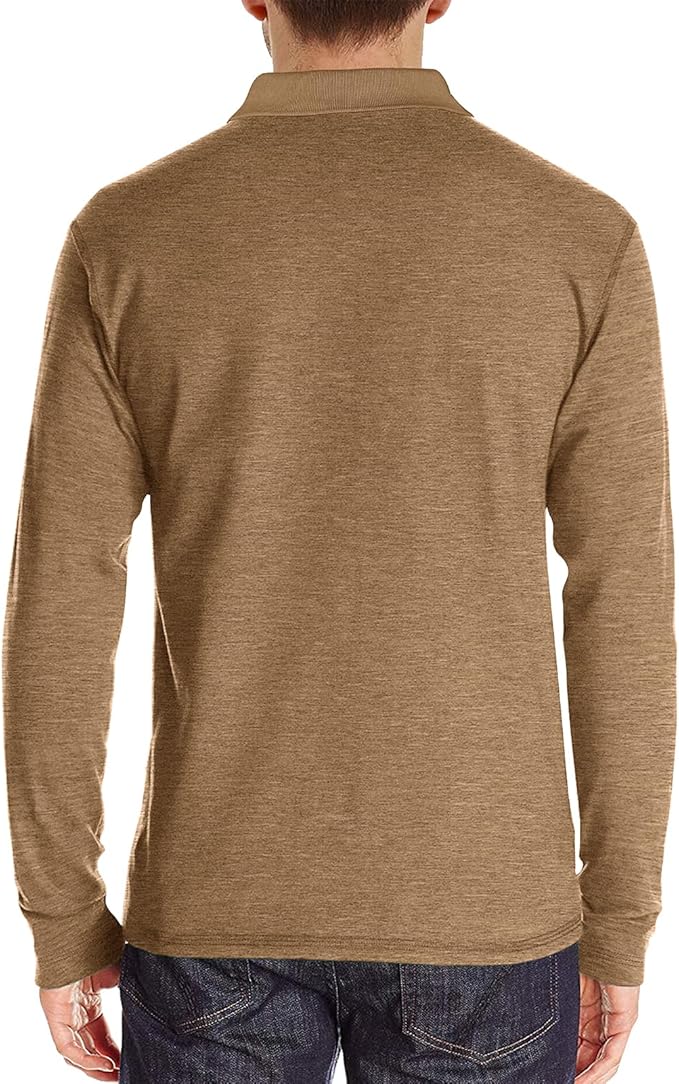 Heren Pullover Polohemd | Lange Mouwen