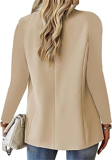 Dames Zomer Blazer | Lang, Met Knoopsluiting