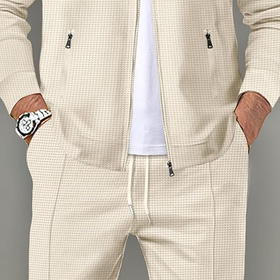 Heren Lente Tweedelig Set | Lichtgewicht, Slim Fit