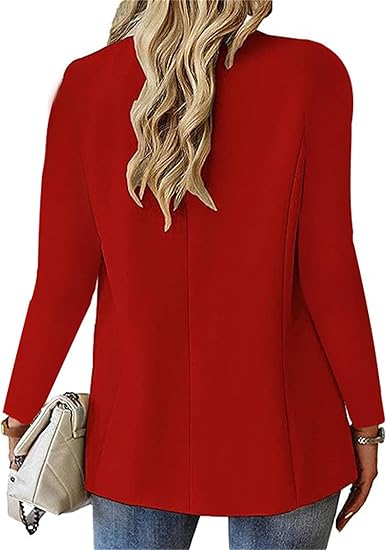 Dames Zomer Blazer | Lang, Met Knoopsluiting